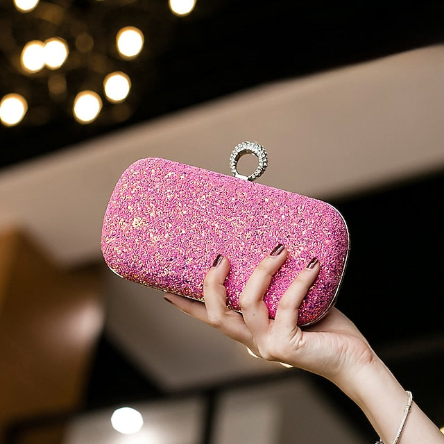 Leather Bag Bags Evening PU Clutch Women's Wristlet