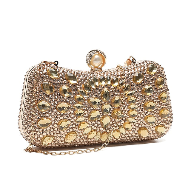 Women's Clutch Luxury Evening Multicolor – Crystal
