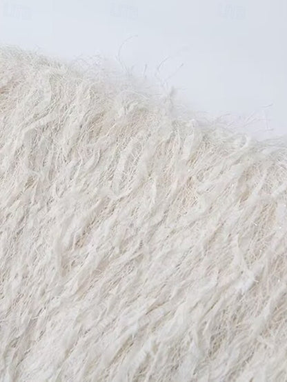 Coat Women's Comfortable Leathers Furs Fur Faux