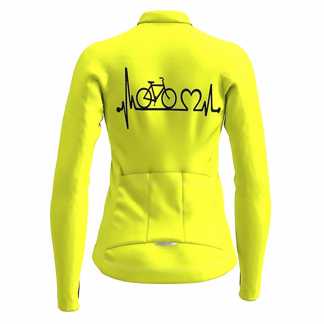 21Grams Racing Cycle Heartbeat Women's Long Sleeve Cycling