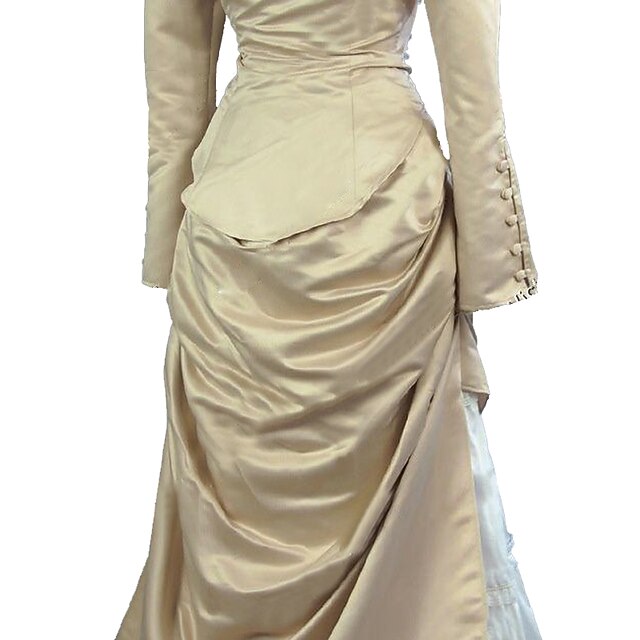 Top Dress Victorian 1910s Edwardian Floor Length Dress Outfits