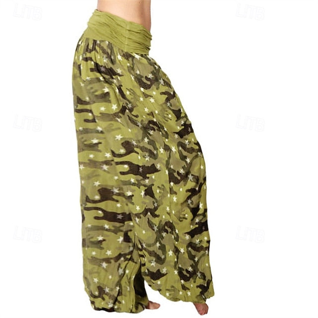 Women's Pants Trousers Palazzo Pants Fashion Boho Full