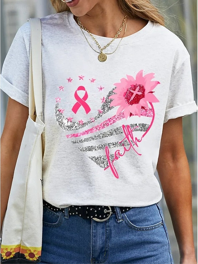 Breast Cancer Bundle In October We Wear Pink Women's T