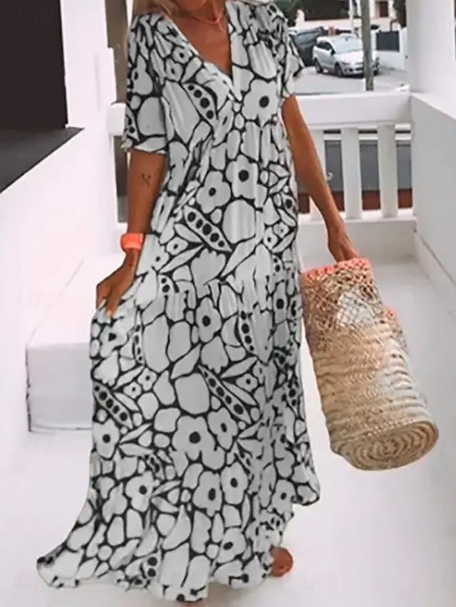 Women's Maxi Dress Casual Dress Stylish Casual Vacation