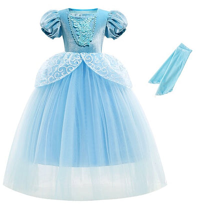 Party Flower Girl Dress Theme Fairytale Cinderella Princess