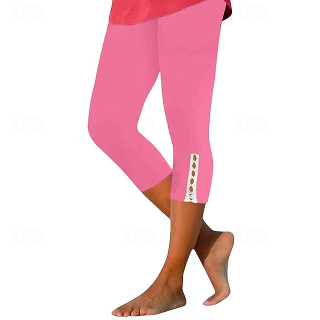 Women's Capri Pants Leggings Cozy Leggings Fashion