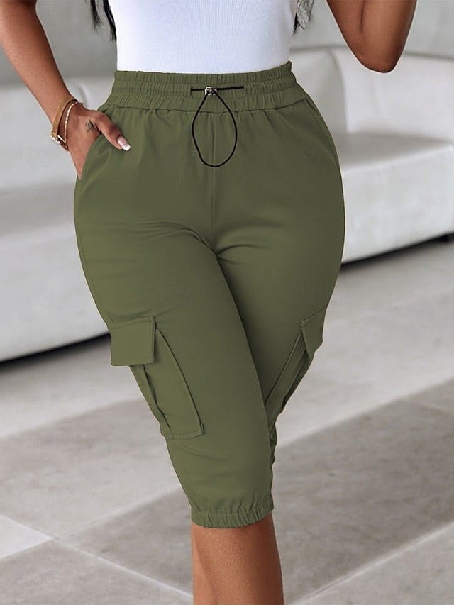 Women's Cargo Shorts Summer Shorts Crop Vacation Fashion