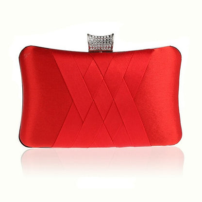 Bags Leather Party Wedding Event PU Women's / Silk Clutch