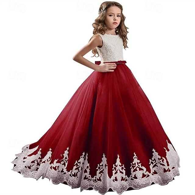 Girl Dress Kid's Flower Girls' Princess