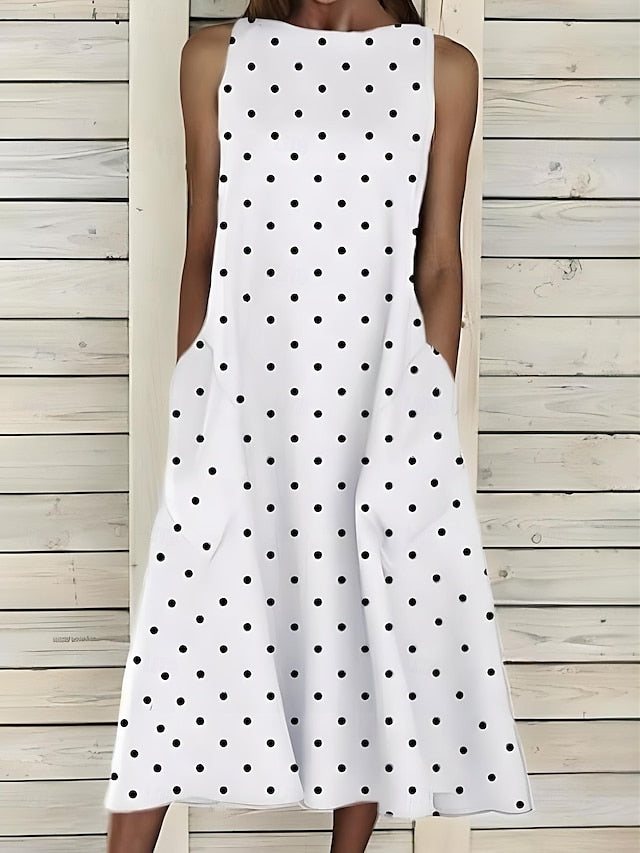 Women's Midi Dress Sundress A Line Dress Summer Dress