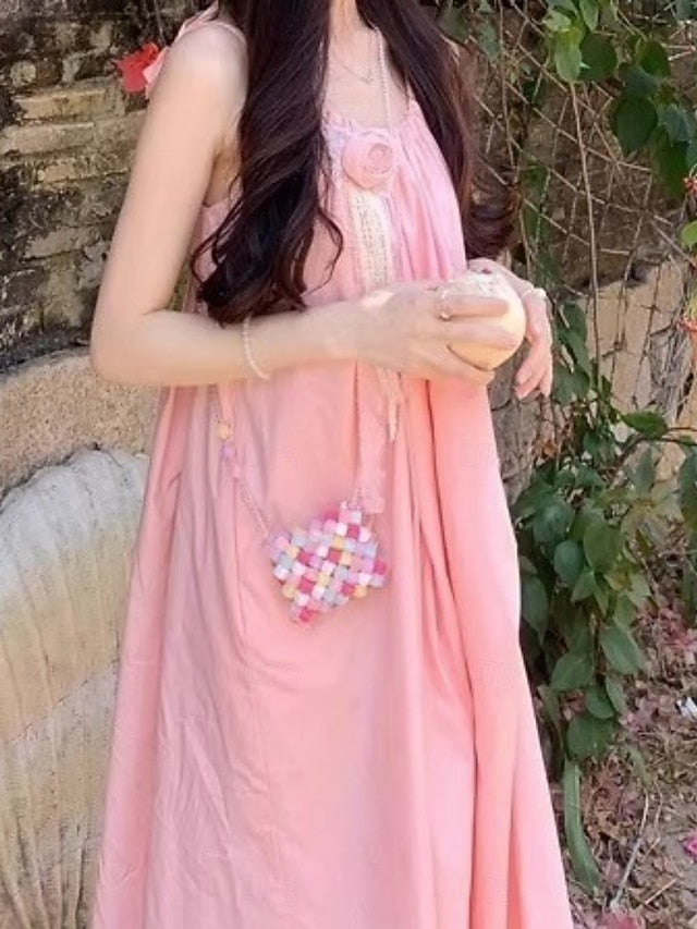Women's Maxi Dress Slip Dress Vacation Casual Outdoor Going