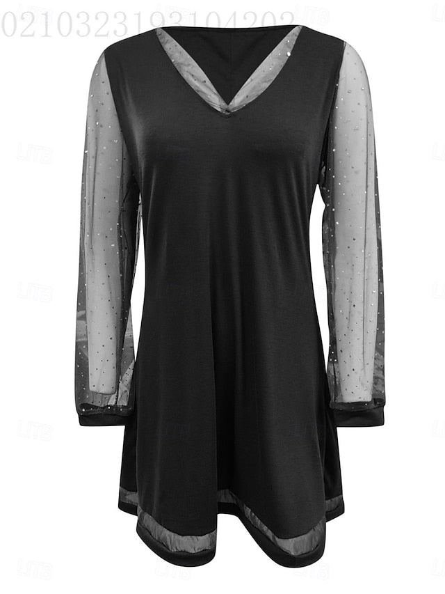 Women's Mini Dress A Line Dress Casual Daily Regular Fit
