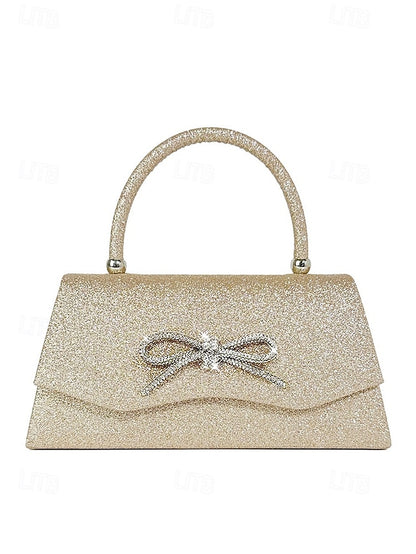 with Clutch Sparkling Women's Evening Glitter Elegant