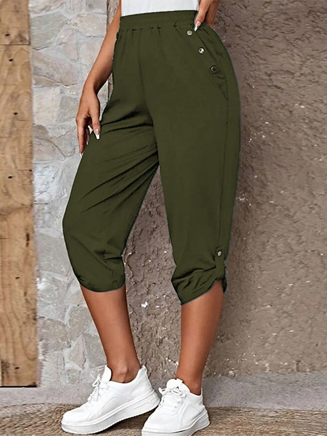 Women's Capri Pants Tapered pants Summer Pants Casual Pants