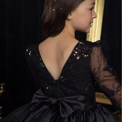 First Communion Girl Girls' Dress Kids Party Flower