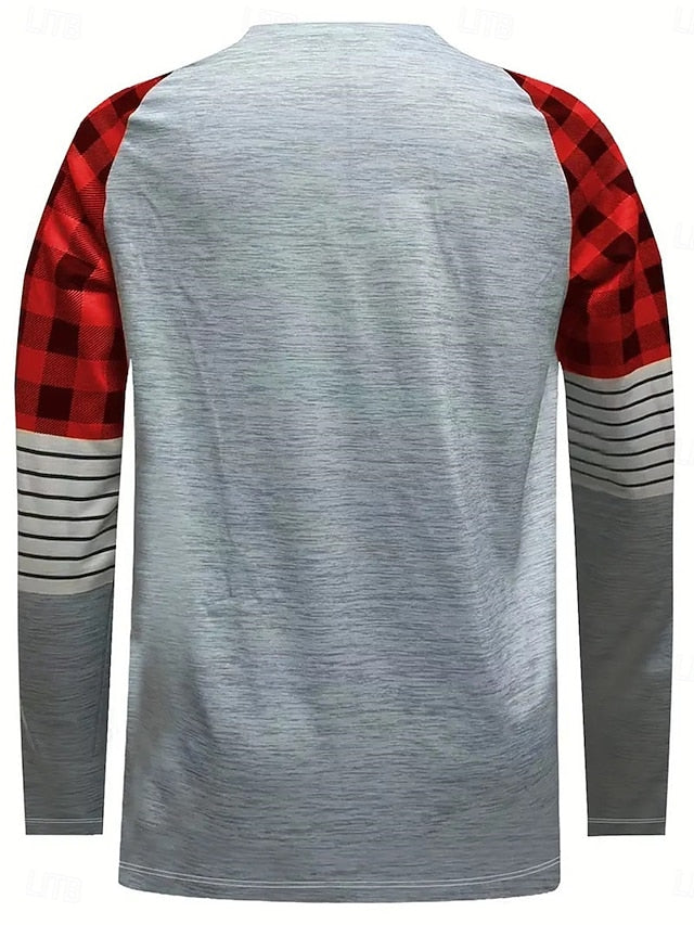 Valentine Women's Heart T Shirt Casual Print Long Sleeve