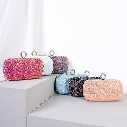 Leather Bag Bags Evening PU Clutch Women's Wristlet