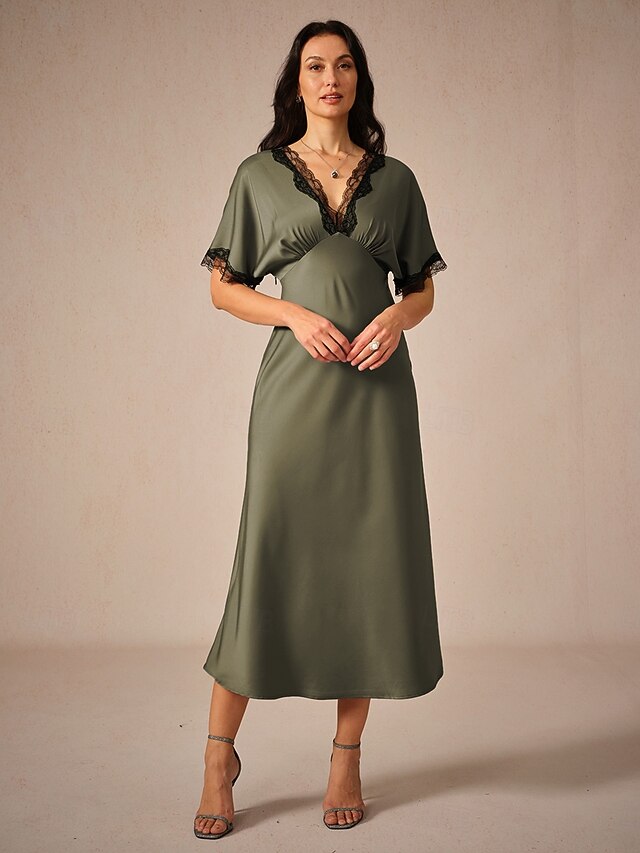 Women's Maxi Dress Sheath Dress Elegant Stylish Wedding