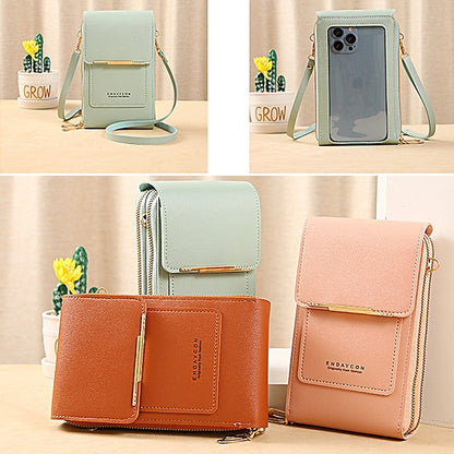 Women's Crossbody Mobile Purse Phone Bag Coin Wallet