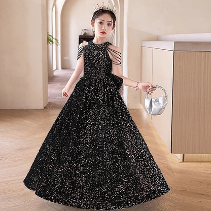 Princess Kid's Flower Dress Girl Girls'