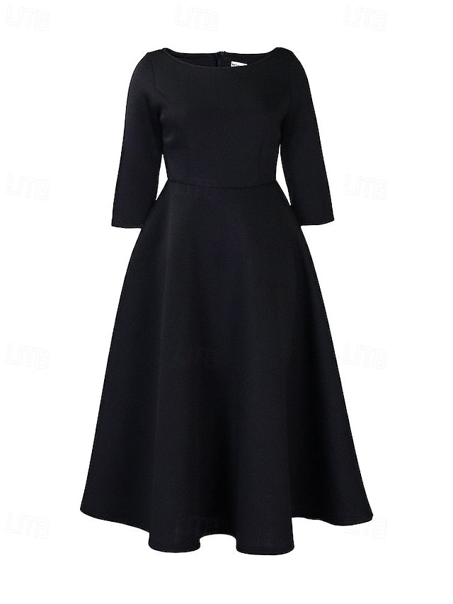 Women's Midi Dress Party Dress Cocktail Dress Swing Dress