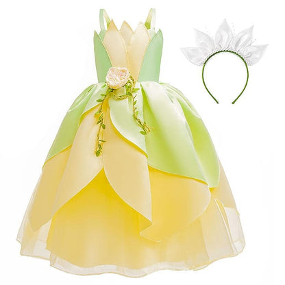 Tinker Fairytale Princess Dress Bell Tiana Theme Flower Girl