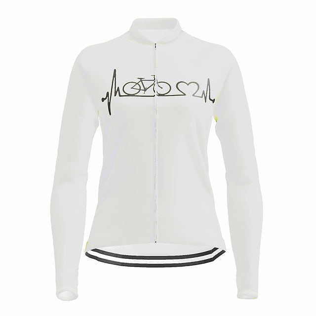 21Grams Racing Cycle Heartbeat Women's Long Sleeve Cycling