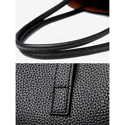 Green Women's Bag Faux Leather Tote