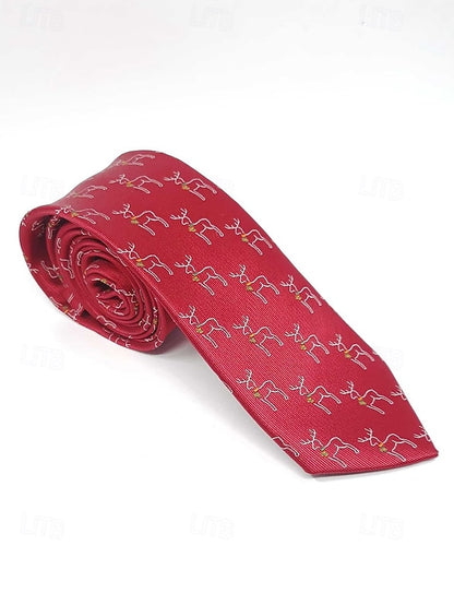 Necktie Santa Men's Christmas with