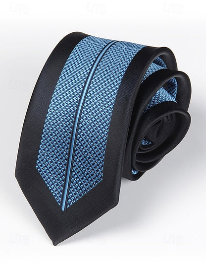 Narrow - 6cm Tie Pattern Positioning Stripe Men's