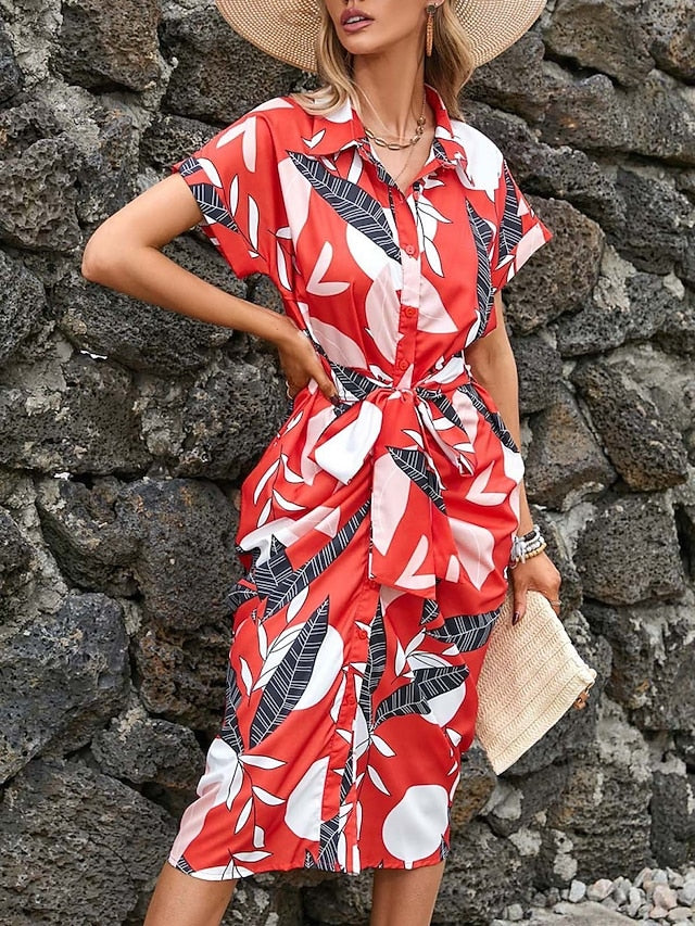 Women's Midi Dress Casual Dress A Line Dress Stylish Casual