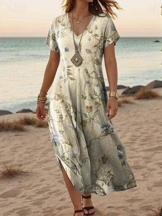 Women's Maxi Dress Casual Dress A Line Dress Stylish Casual