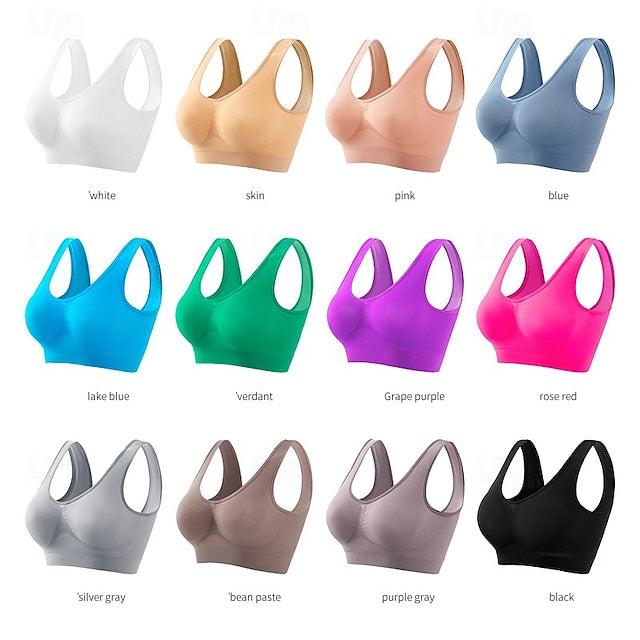 Top Up Push Women's Bra Pilates Yoga Sports