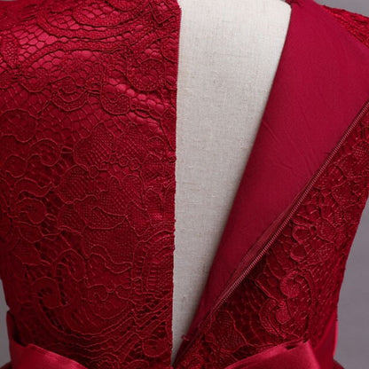 Floral Plain Party Line Kids Little Dress A Girls'