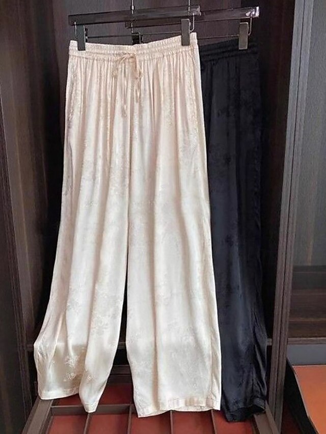Women's Culottes Wide Leg Chinos Vacation Streetwear Casual