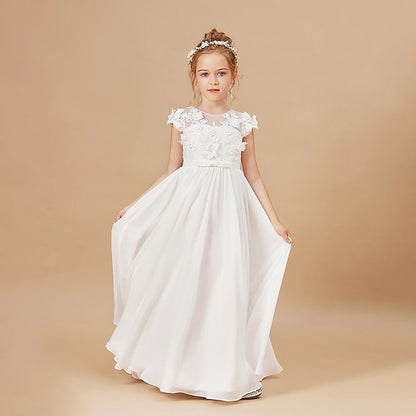 Girls' First Girl Flower Communion Dress Princess