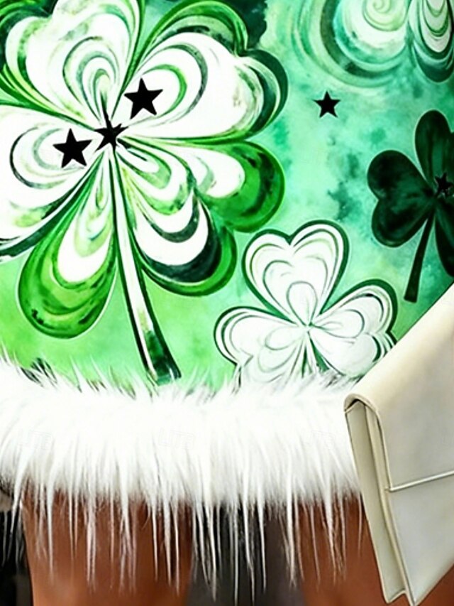 St. Patrick's Day Women's Mini Dress Casual Dress