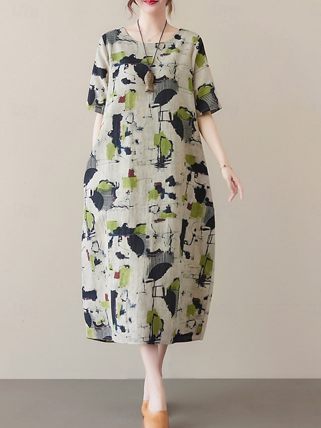 Women's Maxi Dress Summer Dress Casual Daily Regular Fit