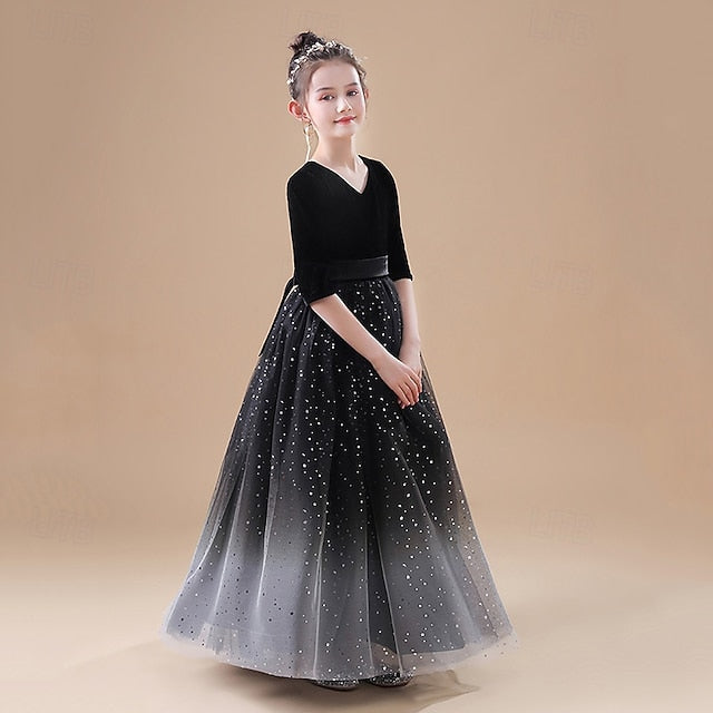 Girl Kid's Girls' Princess Flower Dress