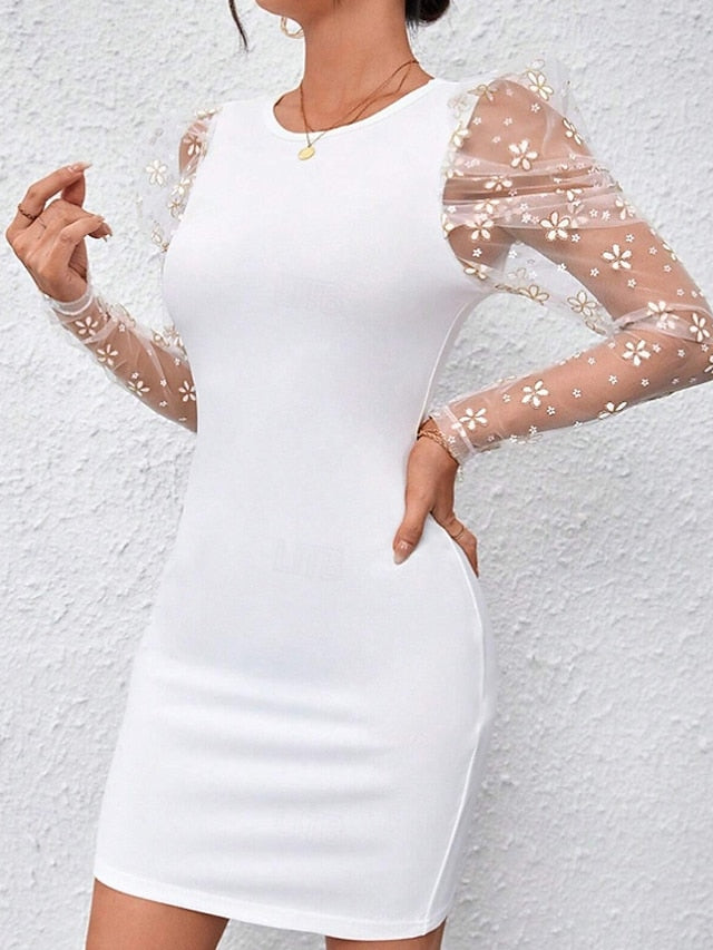 Women's Mini Dress Sheath Dress Modern Outdoor Vacation
