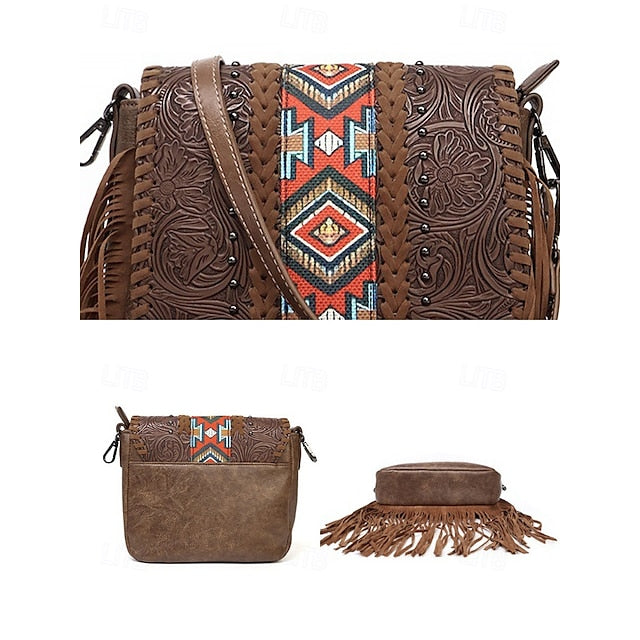 PU Bag Women's Shoulder Crossbody Bags