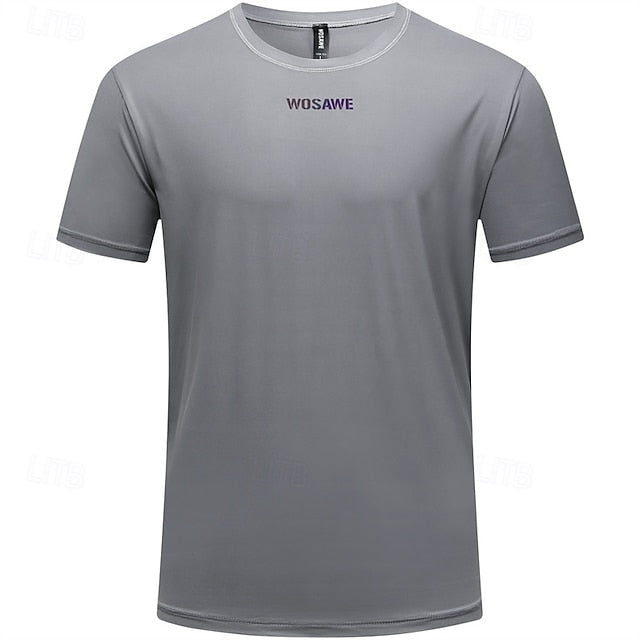 Men's Women's Cycling Jersey Letter & Number Short