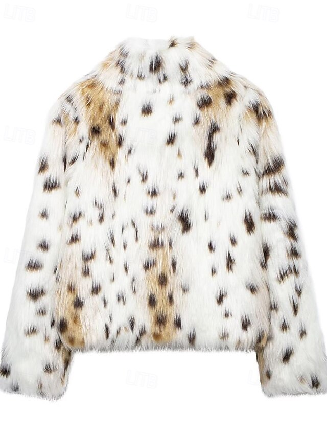 Comfortable Faux Warm Coat Fur Furs Women's Leathers