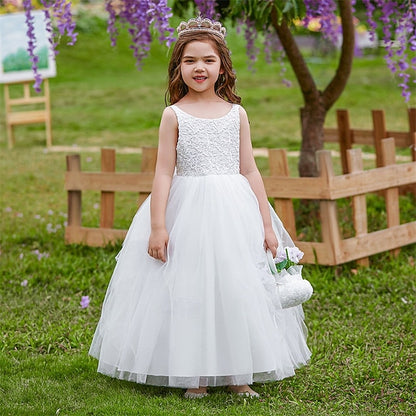 Princess Girls' Flower Kid's Dress Girl