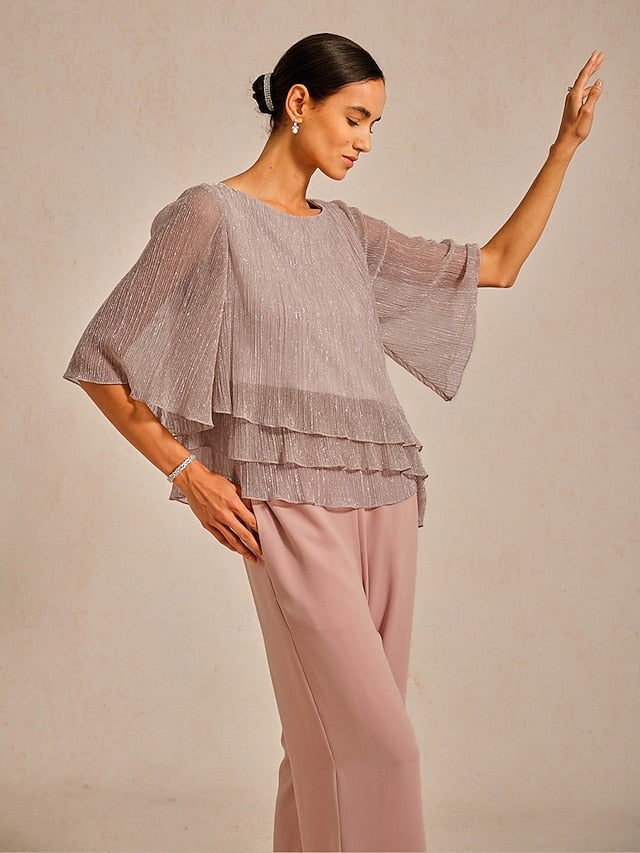 Women's Blouse Dressy Tops Flowy Tops Chiffon Tops Sequins