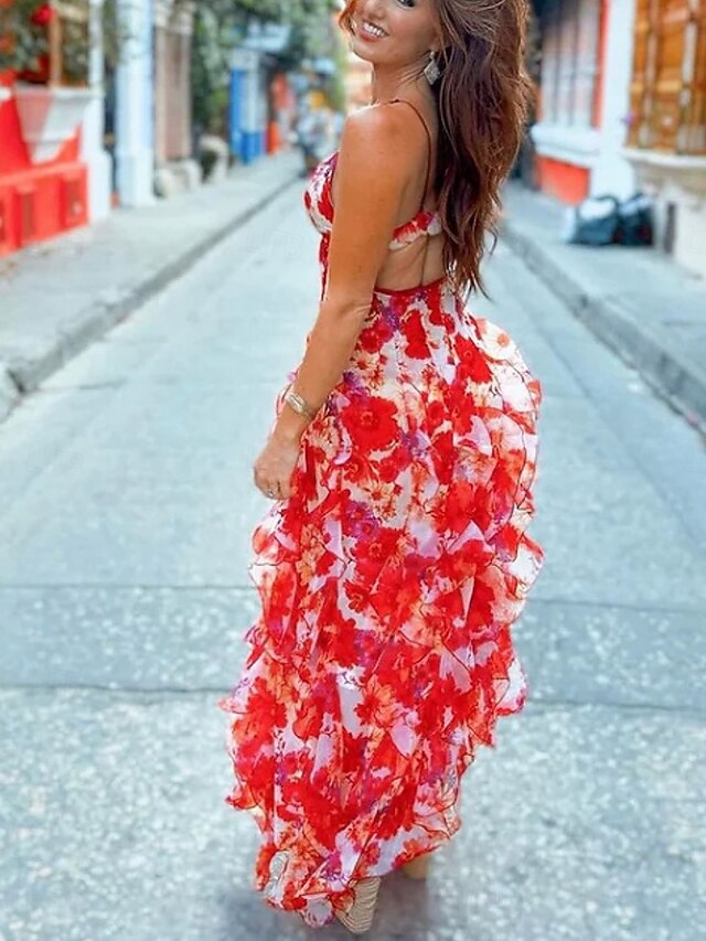 Women's Maxi Dress A Line Dress Slip Dress Vacation Casual
