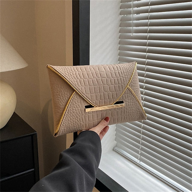 Bags Women's Leather Clutch PU for Bridal Evening