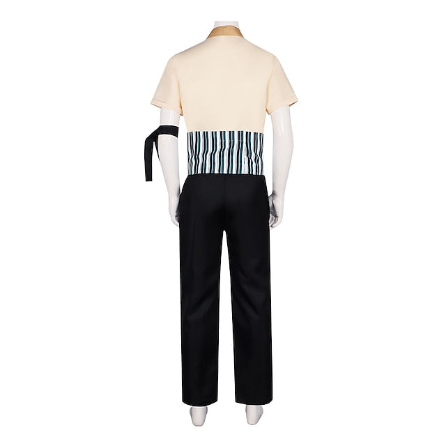 Roronoa Zoro Anime Cosplay Suits Kimono Halloween Carnival Top