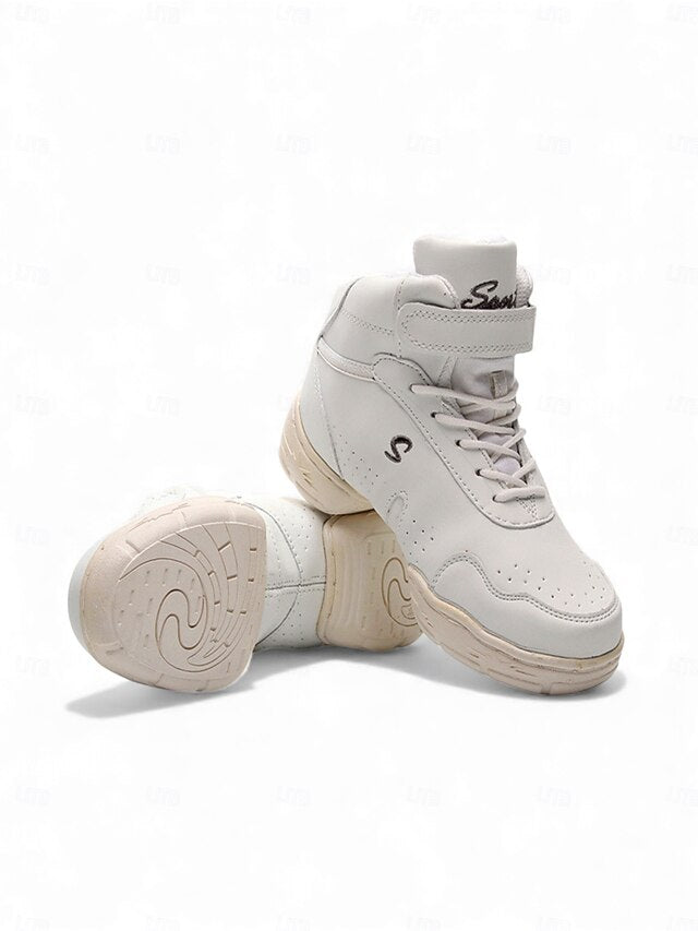 Women's Professional Dance Sneakers - Cushioned High-Top