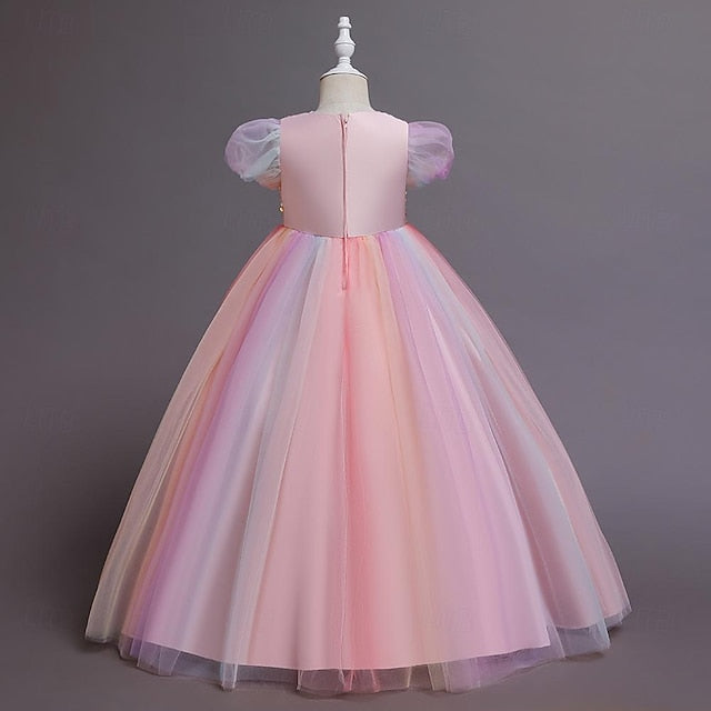 Sequin Party Flower Girl Girls' Kids Dress